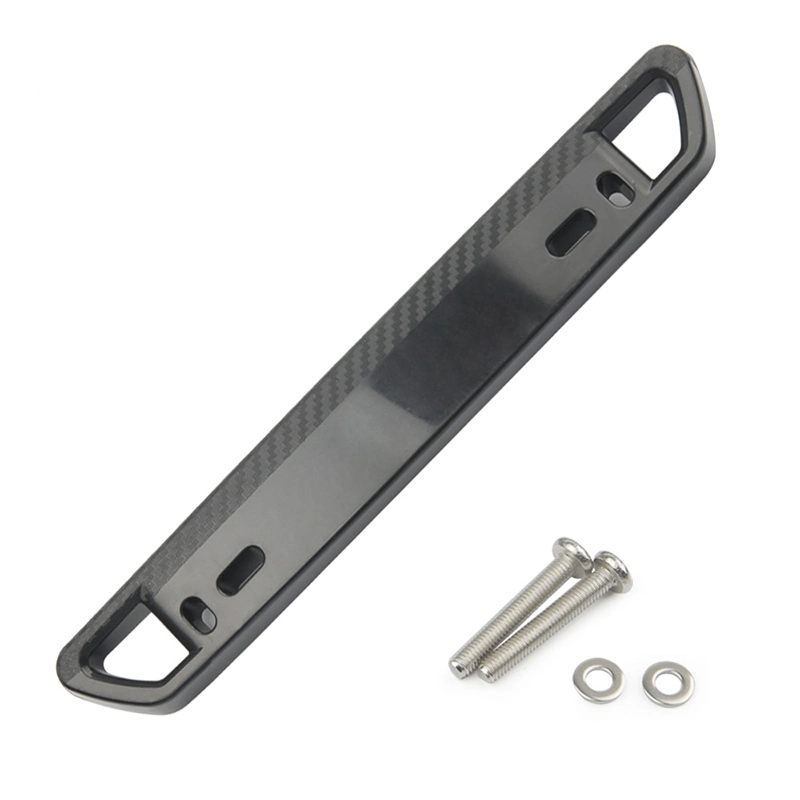 Adjustable Racing Car Carbon Fiber License Plate Frame Holder Bracket