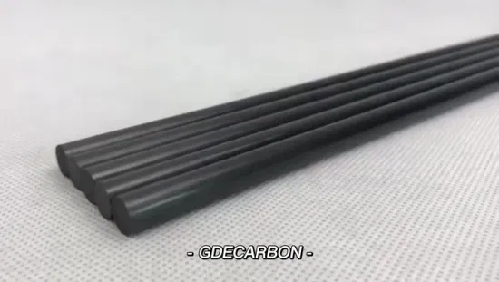 China Factory Carbon Fiber Produkttyp und Carbon Square Round Rod Shape Carbon Fiber Rod Blank für Uav Drone Shaft